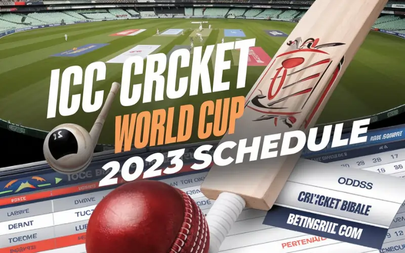 icc cricket world cup 2023 schedule